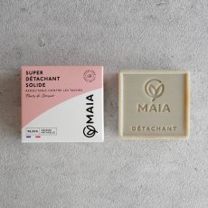 画像8: 【MAIA】　ステインリムーバーソープ　デタッシュソープバー　 固形シミ抜き石鹸 100g マイア | 2タイプ ベビー (コットンフラワー）　スーパーデタッシュ（チェリーブロッサム） 洗濯石鹸　 無添加  99%以上天然由来 フランス製 (8)