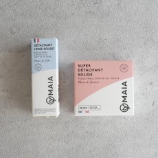 画像6: 【MAIA】　ステインリムーバーソープ　デタッシュソープバー　 固形シミ抜き石鹸 100g マイア | 2タイプ ベビー (コットンフラワー）　スーパーデタッシュ（チェリーブロッサム） 洗濯石鹸　 無添加  99%以上天然由来 フランス製 (6)
