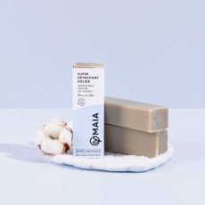 画像10: 【MAIA】　ステインリムーバーソープ　デタッシュソープバー　 固形シミ抜き石鹸 100g マイア | 2タイプ ベビー (コットンフラワー）　スーパーデタッシュ（チェリーブロッサム） 洗濯石鹸　 無添加  99%以上天然由来 フランス製 (10)