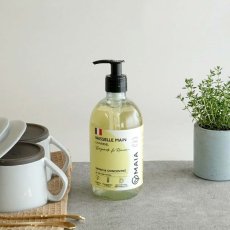 画像1: 【MAIA】　ディッシュソープ 濃縮タイプ 500ml ベルガモット＆ローズマリーの香り｜97.8％天然由来成分  食器用洗剤  ホワイトビネガー配合 マイア フランス製  (1)