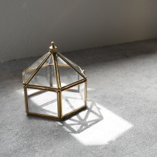 画像9: 【MALAIKA】サーカステント　ガラスケース　インテリアに　小物入れ　（S・M）　インド製　アンティーク調 (9)