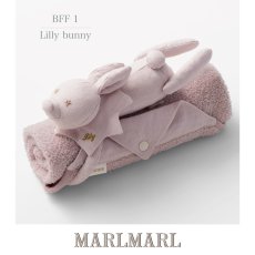 画像1: 【 MARL MARL】マールマール BFF 1  Lilly bunny 　リリー　バニー　ブランケット　おくるみ　ベビー用品 (1)