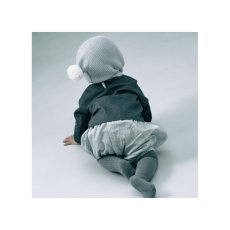 画像2: 【 MARL MARL】マールマール　knit bonnet  hakuji ニットボネット　ポンポン　ニット帽　ベビー用品 (2)
