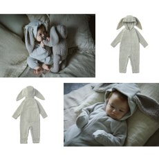 画像3: 【 MARL MARL】マールマール　lullaby  bunny cloud  60-70 cm ララバイ　バニー　クラウド　オールインワン　ナイトウェア　ベビー用品　 (3)