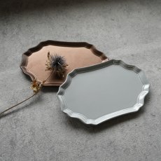 画像6: 【Chouette】シュエット　プレートS　ブロンズ　ホワイト　20x13cm 黒土　Des Pre　日本製　美濃焼 (6)