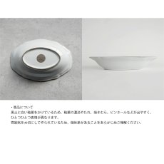 画像5: 【FICELLE】Elegan エレガン　深皿　DD  黒土　 クラシカルプレート　グレイ　フィセル 日本製　美濃焼　24.3 x 17 x 4.5cm (5)