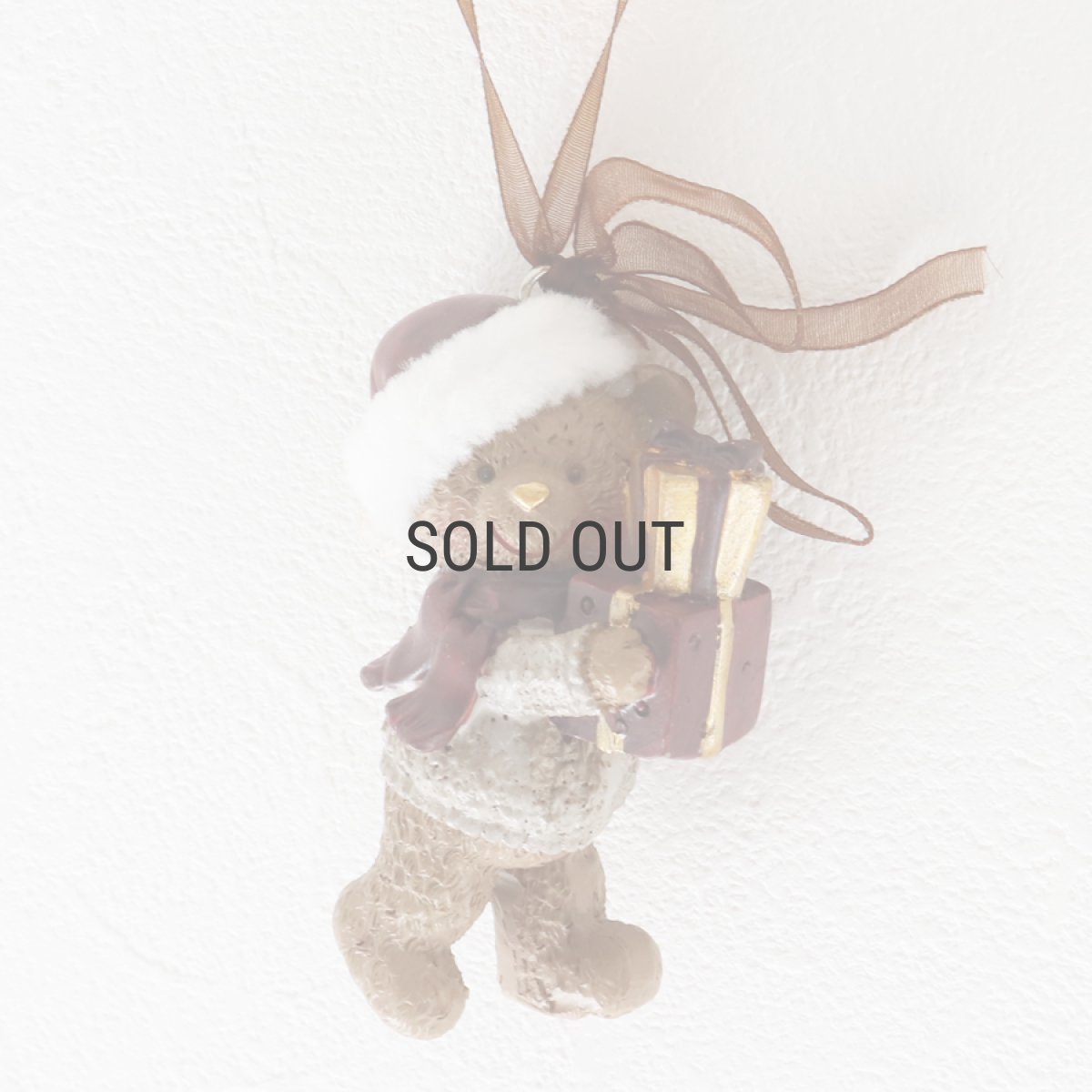 画像4: 【 MNM 】ベアーオーナメント　プレゼント　リース　テディベア　H8cm　H10cm (4)