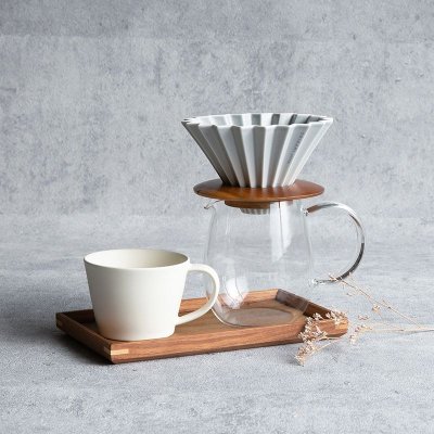 画像3: 【ORIGAMI】オリガミ　ドリッパー　Dripper M マットカラー　コーヒードリッパー　単品　コーヒー　珈琲　陶器　磁器　日本製　美濃焼　岐阜　カフェ