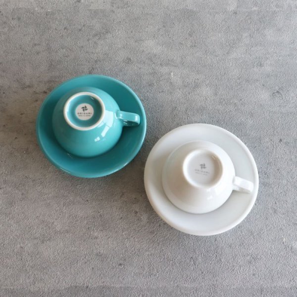 ORIGAMI】クリアN 6オンス ラテボウル ラテ オリガミ コーヒー 磁器