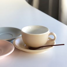 画像12: 【ORIGAMI】マットカラー　ラテボウル専用ソーサー　６オンス８オンス 10 オンス 　ソーサー　オリガミ　珈琲　磁器　日本製　Latte Bowl Saucer Mat color (12)