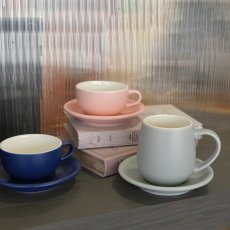 画像10: 【ORIGAMI】マットカラー　ラテボウル専用ソーサー　６オンス８オンス 10 オンス 　ソーサー　オリガミ　珈琲　磁器　日本製　Latte Bowl Saucer Mat color (10)