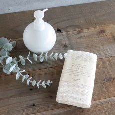 画像6: 【天衣無縫】オーガニックコットン ボディタオル　Body Towel 　ホワイト 日本製 (6)