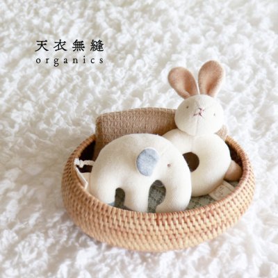 画像2: 【天衣無縫】動物ミニタオル くま うさぎ ベビー 赤ちゃん リボン ハンカチ 日本製