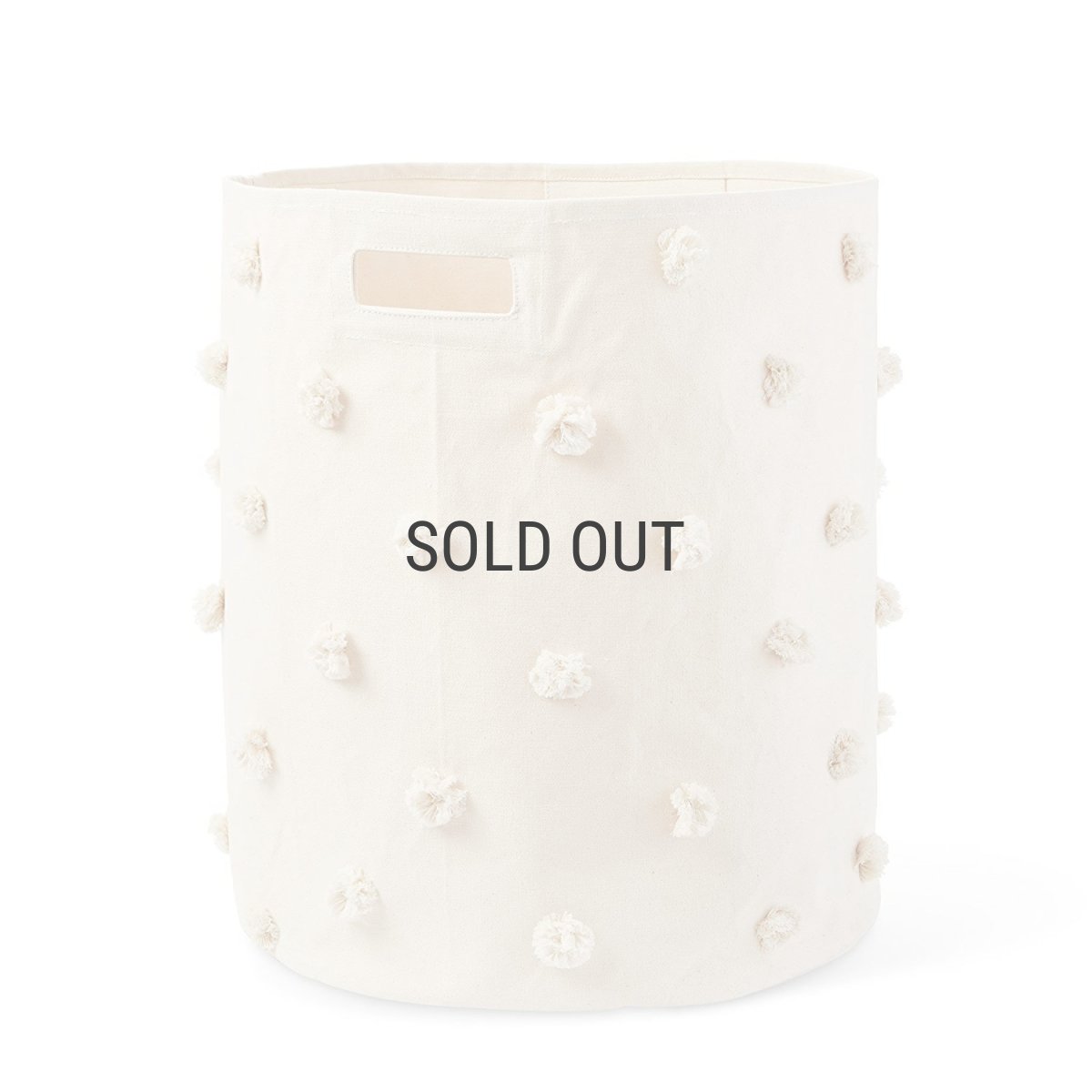 画像6: 【Pehr】ペア 　ポンポンストレージ　Hamper (XXL)　ハンパー　布製ストレージ　キャンパス地　物入れ　おもちゃ入れ　収納　バッグ　インド製　カナダ (6)