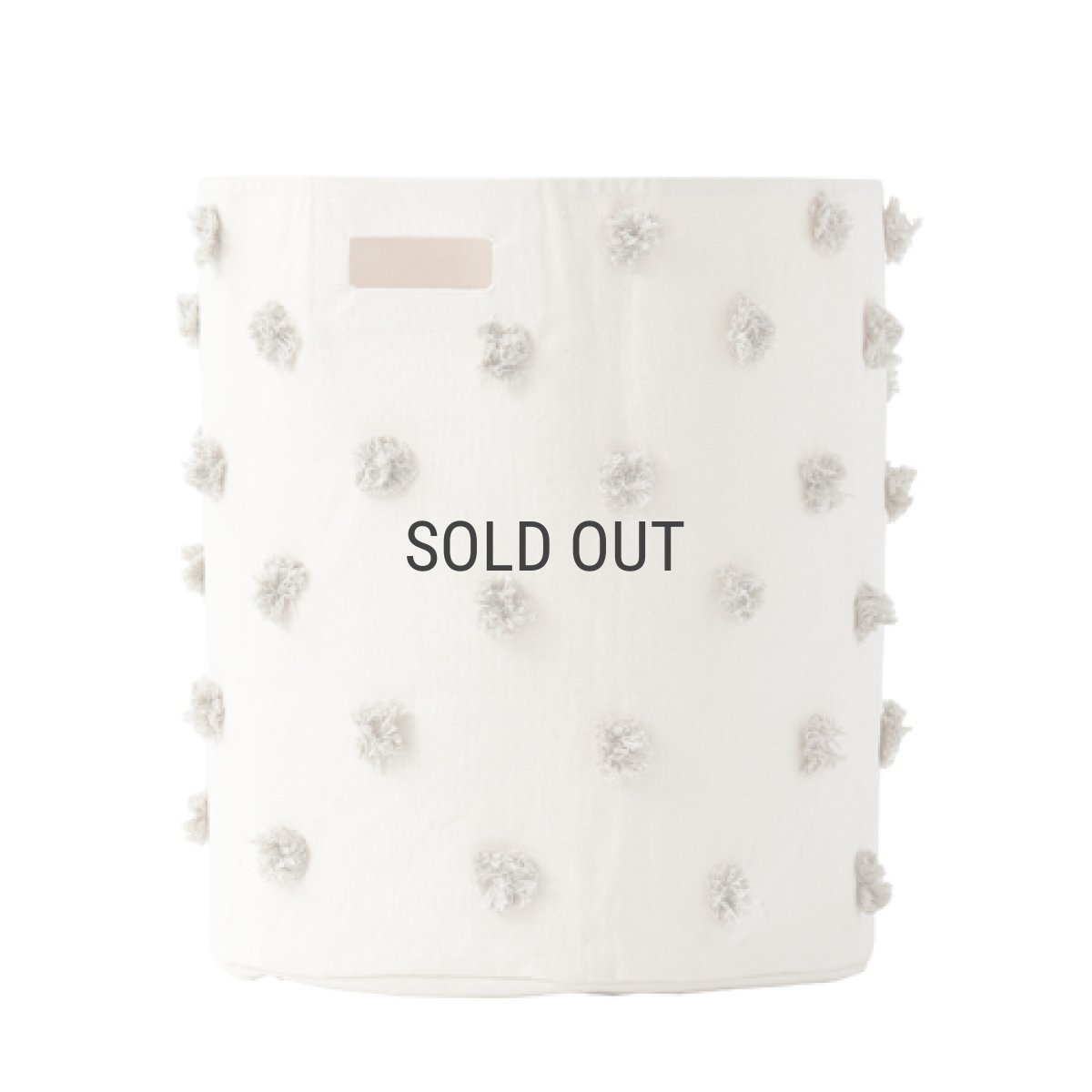 画像5: 【Pehr】ペア 　ポンポンストレージ　Hamper (XXL)　ハンパー　布製ストレージ　キャンパス地　物入れ　おもちゃ入れ　収納　バッグ　インド製　カナダ (5)