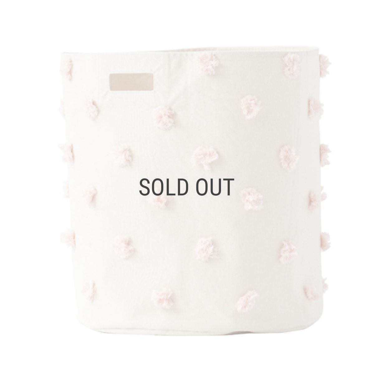 画像4: 【Pehr】ペア 　ポンポンストレージ　Hamper (XXL)　ハンパー　布製ストレージ　キャンパス地　物入れ　おもちゃ入れ　収納　バッグ　インド製　カナダ (4)