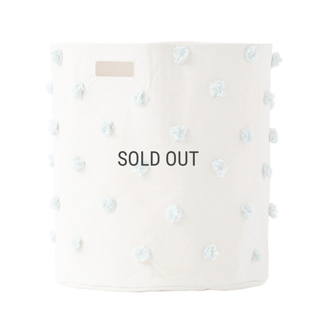 画像7: 【Pehr】ペア 　ポンポンストレージ　Hamper (XXL)　ハンパー　布製ストレージ　キャンパス地　物入れ　おもちゃ入れ　収納　バッグ　インド製　カナダ (7)