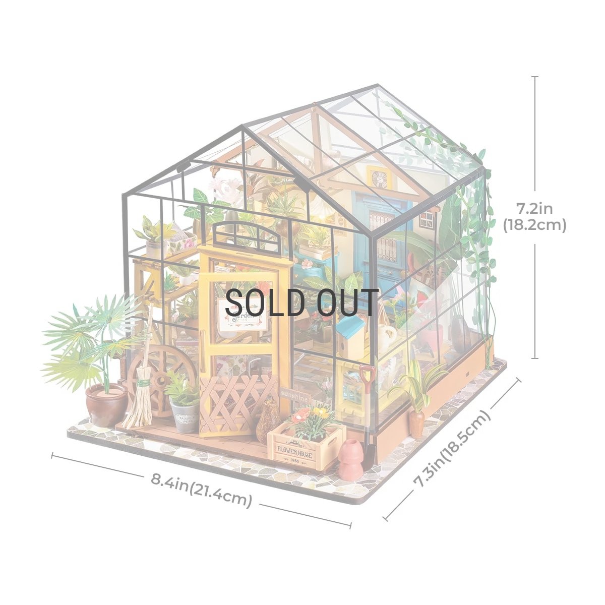 画像6: 【Rolife】 ガーデンハウス　Garden House   DIY ミニチュア　ドールハウス　DG104 (6)