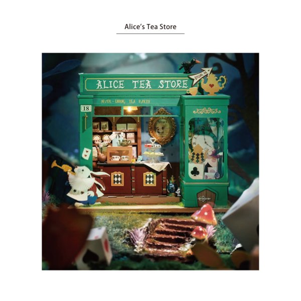Rolife】 アリスのティーストア Alice's Tea Store DIY ミニチュア