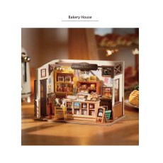 画像3: 【Rolife】夕方のパン屋　Bakery House  DIY ミニチュア　ドールハウス　DG161 (3)