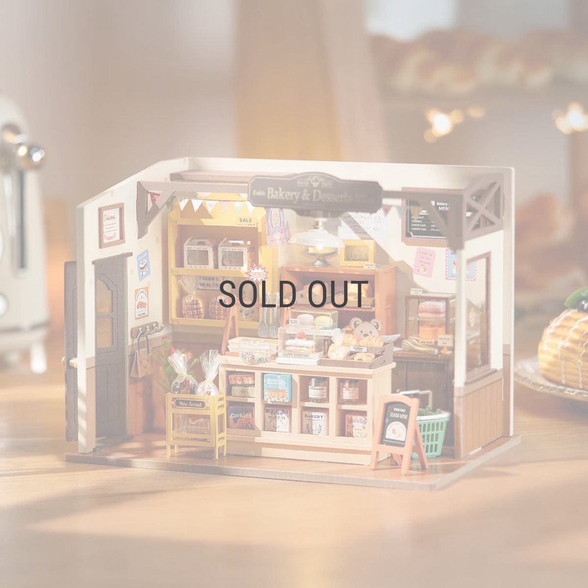 画像1: 【Rolife】夕方のパン屋　Bakery House  DIY ミニチュア　ドールハウス　DG161 (1)