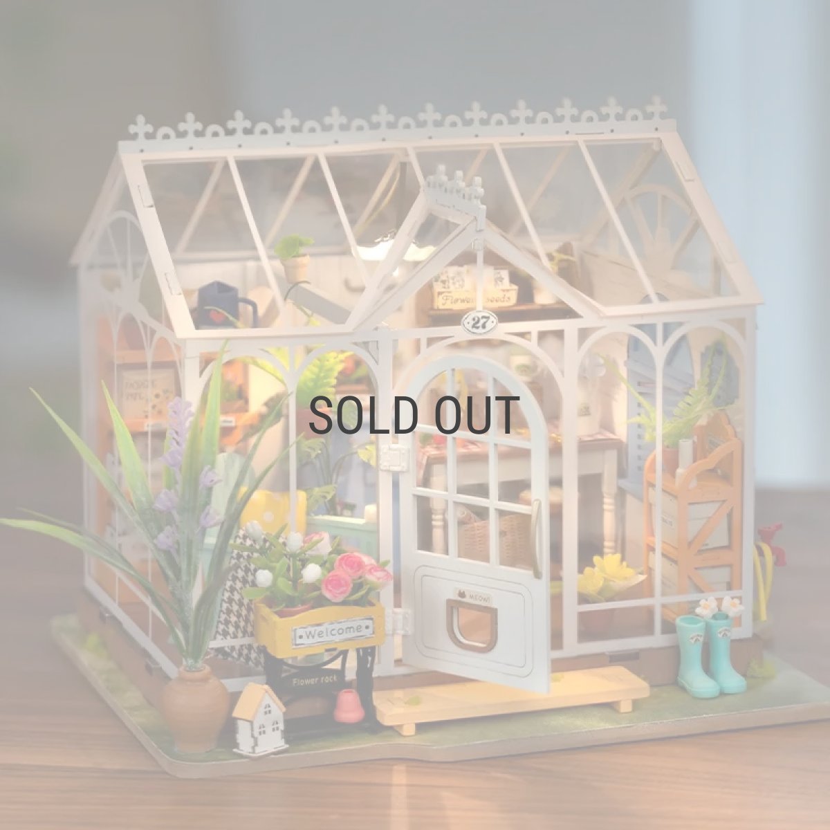 画像8: 【Rolife】 ドリーミー花屋　Dreamy Garden House DIY ミニチュア　ドールハウス　DG163 (8)