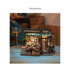 画像3: 【Rolife】ティプシーレストラン　Tipsy Restaurant  DIY ミニチュア　ドールハウス　DG167 (3)
