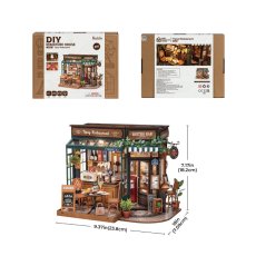 画像6: 【Rolife】ティプシーレストラン　Tipsy Restaurant  DIY ミニチュア　ドールハウス　DG167 (6)