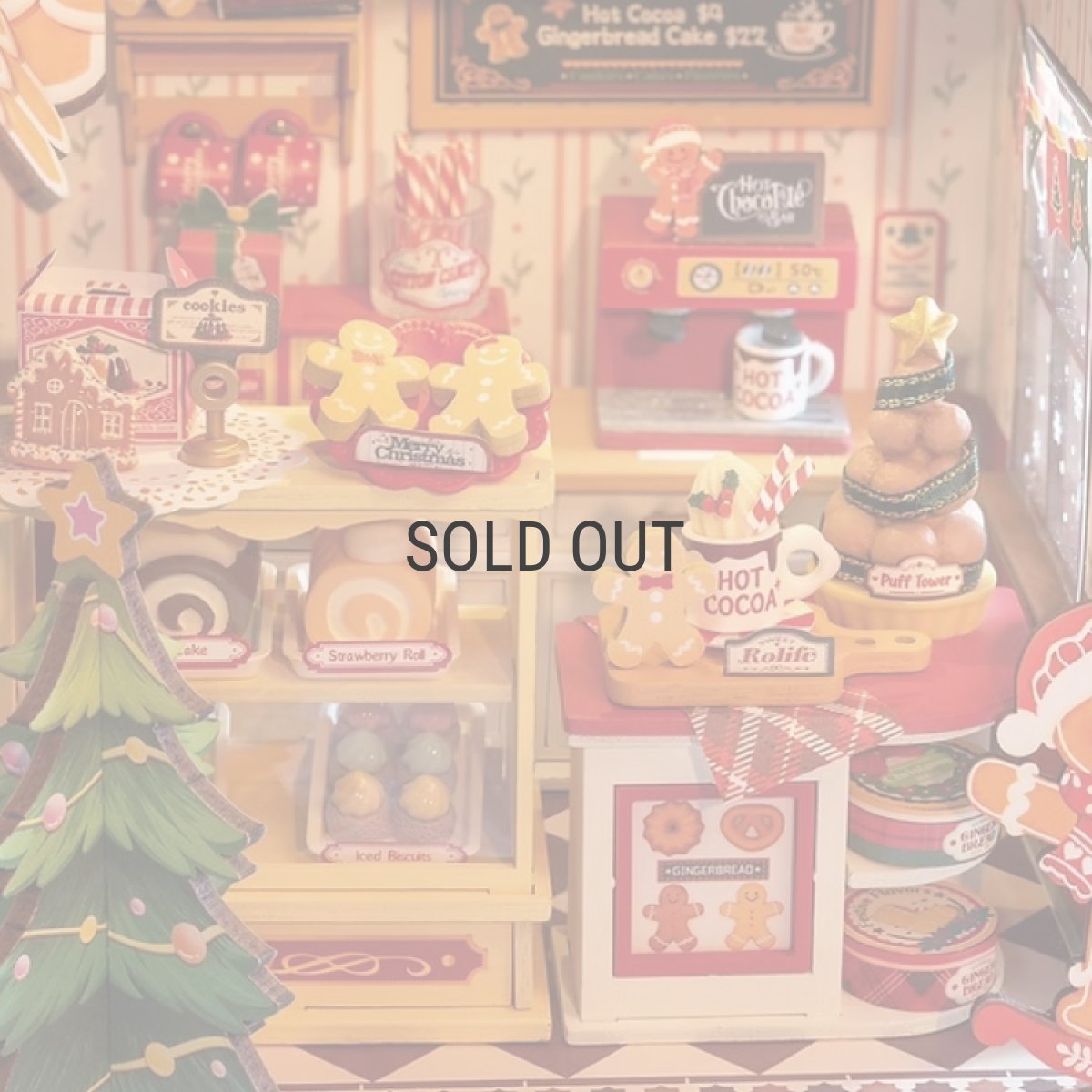 画像6: 【Rolife】  ジンジャーブレッドハウス　Ginger Bread House   DIY ミニチュア　ドールハウス　英語版　DG176 クリスマス (6)