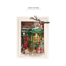 画像3: 【Rolife】サンタのトイショップ　Santa's Toy Shop  クリスマスフレーム　３Dウッドパズル　ミニチュア　DIY  (3)