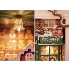 画像5: 【Rolife】サンタのトイショップ　Santa's Toy Shop  クリスマスフレーム　３Dウッドパズル　ミニチュア　DIY  (5)