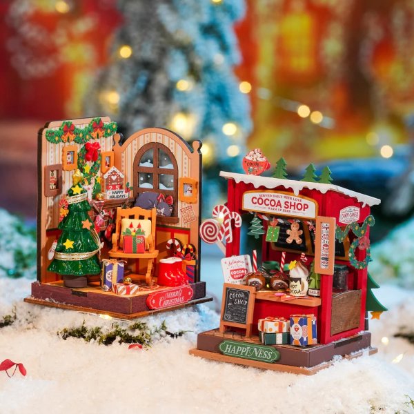 Rolife】 クリスマス ココアショップ Christmas Cocoa Shop DIY