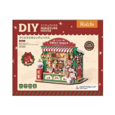 画像11: 【Rolife】クリスマスキャンディハウス　Christmas Candy House   DIY ミニチュア　ドールハウス　クリスマス　DS043  (11)