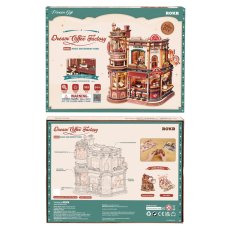 画像8: 【Rolife】 ドリームコーヒー工場　Dream Coffee Factory  英語版説明書　ウッドパズル　ミニチュア  DIY  (8)