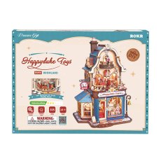 画像7: 【Rolife】 ハッピーデューク・トイズ　Happyduke Toys  英語版説明書　ウッドパズル　ミニチュア  DIY OCN  (7)