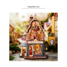 画像3: 【Rolife】 ハッピーデューク・トイズ　Happyduke Toys  英語版説明書　ウッドパズル　ミニチュア  DIY OCN  (3)