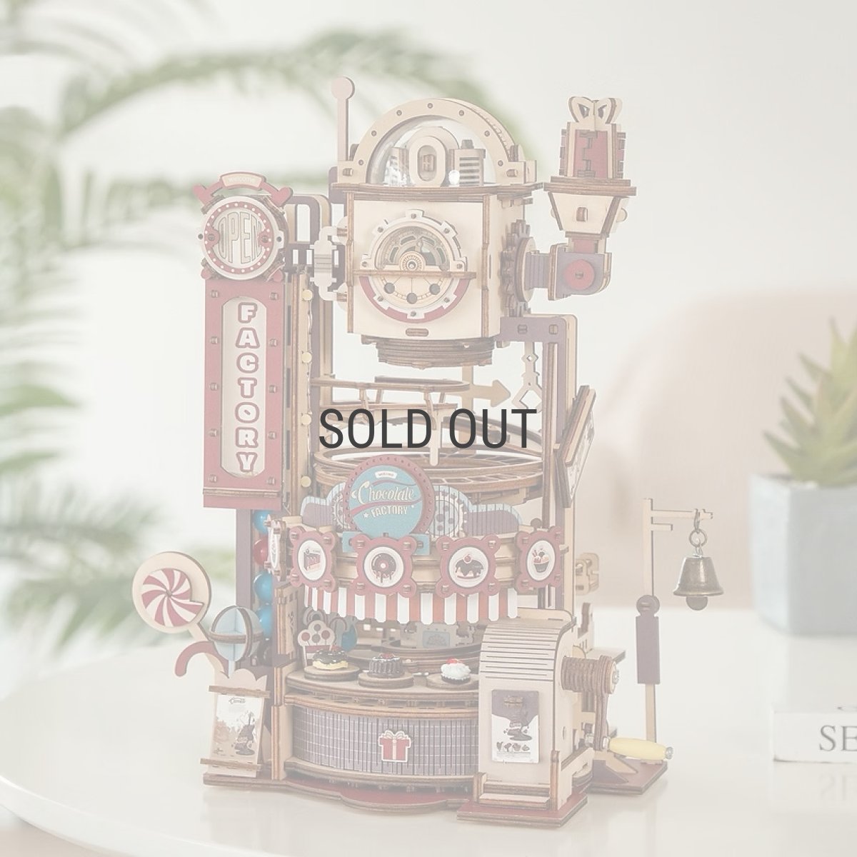 画像7: 【Rolife】お菓子工場　Marble Run -Sweets Factory 　マーブルラン　スイーツファクトリー　ウッドパズル　ミニチュア LGA02 (7)