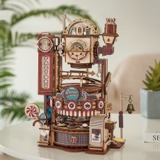 画像7: 【Rolife】お菓子工場　Marble Run -Sweets Factory 　マーブルラン　スイーツファクトリー　ウッドパズル　ミニチュア LGA02 (7)