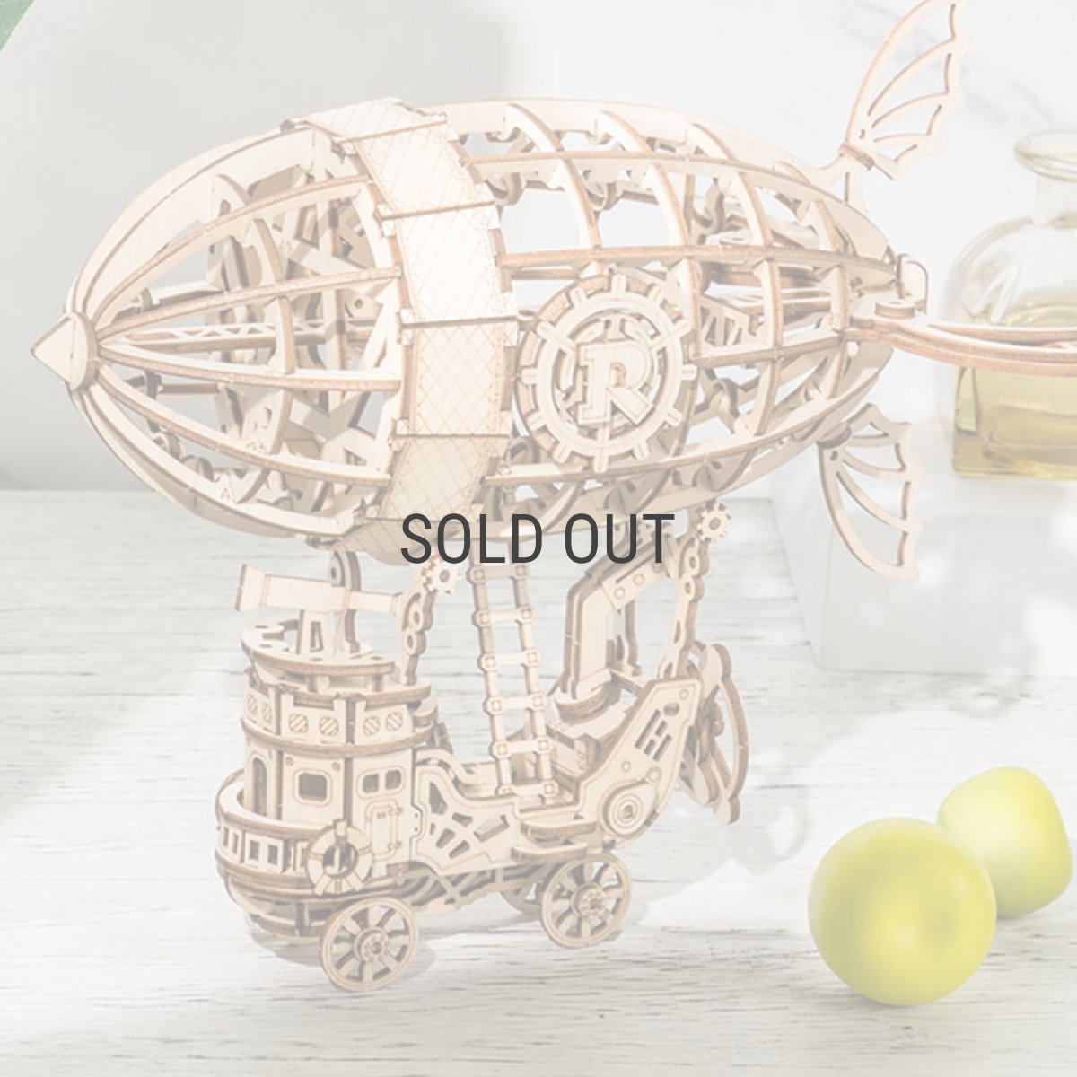 画像6: 【Rolife】エアシップ　Airship  飛行船  ３D　木製パズル　DIY 　ミニチュア模型 (6)