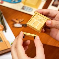 画像9: 【Rolife】ロマンティックなヴェネチア　Romantic Venice  Book Nook　ブックヌーク　ウッドパズル　ミニチュア　ブックエンド  (9)