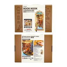 画像14: 【Rolife】ロマンティックなヴェネチア　Romantic Venice  Book Nook　ブックヌーク　ウッドパズル　ミニチュア　ブックエンド  (14)