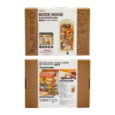 画像16: 【Rolife】出会いの花屋　Floral Coner Book Nook　ブックヌーク　ウッドパズル　ミニチュア　ブックエンド  (16)