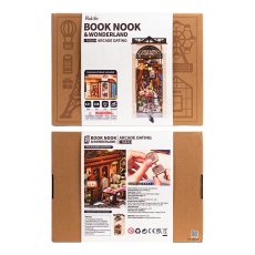 画像8: 【Rolife】洋風なアーケード街　Arcade Dating   Book Nook　ブックヌーク　ウッドパズル　ミニチュア　ブックエンド  (8)