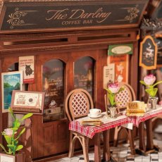画像12: 【Rolife】洋風なアーケード街　Arcade Dating   Book Nook　ブックヌーク　ウッドパズル　ミニチュア　ブックエンド  (12)