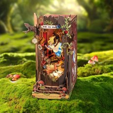 画像7: 【Rolife】Fall into wonder  不思議の世界に　Book Nook　ブックヌーク　英語版説明書　ウッドパズル　ミニチュア　ブックエンド  (7)
