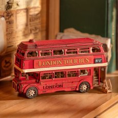 画像8: 【Rolife】ロンドンバス　London Bus  ３D　木製パズル　DIY 　ミニチュア模型 (8)