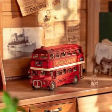 画像9: 【Rolife】ロンドンバス　London Bus  ３D　木製パズル　DIY 　ミニチュア模型 (9)