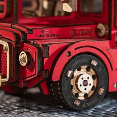 画像10: 【Rolife】ロンドンバス　London Bus  ３D　木製パズル　DIY 　ミニチュア模型 (10)