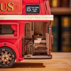 画像12: 【Rolife】ロンドンバス　London Bus  ３D　木製パズル　DIY 　ミニチュア模型 (12)