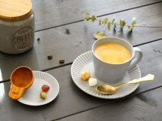 画像17: 【作山窯-SAKUZAN-】SAKUZAN DAYS　Sara　ストライプ　カップ&ソーサー　Stripe Cup&Saucer　/リム皿/コーヒーカップ/サラ/カフェ/磁器/日本製/陶器 (17)